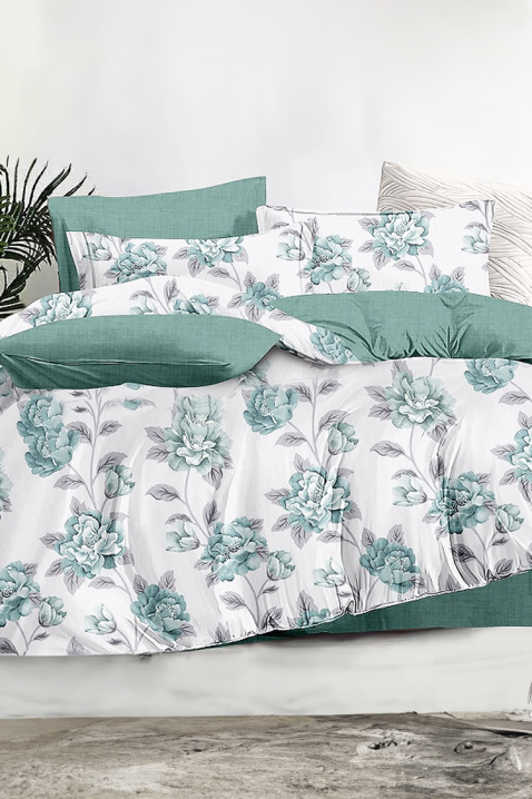 Posteľná súprava CLOREFA 200x220 cm bavlna - 4 kusy, Farba: veľafarebná, IVET.EU - Štýlové oblečenie