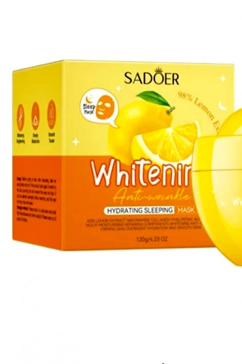 Νυχτερινή μάσκα προσώπου SADOER Collagen Sleeping Mask LEMONIVET.EU - Εκπτώσεις έως -80%