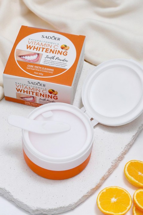Bieliaci prášok na zuby SADOER Whitening Vitamin CIVET.EU - Štýlové oblečenie