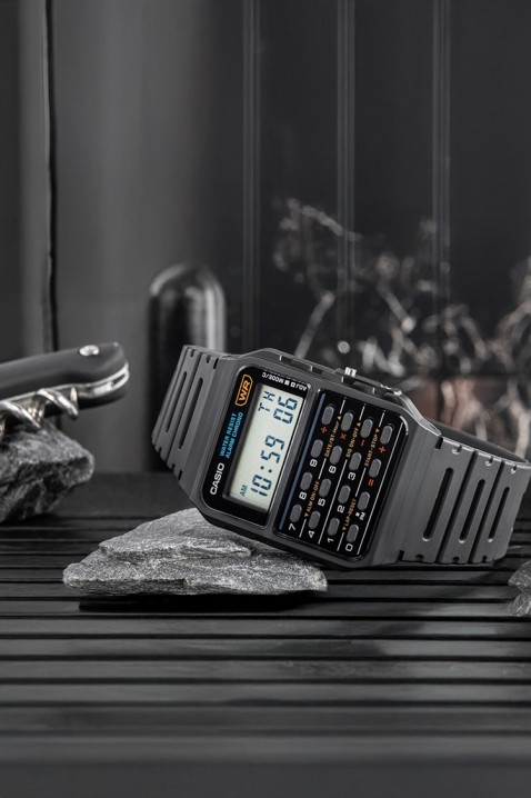 Pánské hodinky CASIO CA-53W-1Z, Barva: černá, IVET.EU - Stylové oblečení
