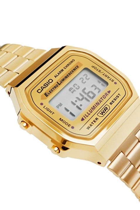 Hodinky CASIO Vintage A168WG-9WDF unisex., Barva: zlatá, IVET.EU - Stylové oblečení