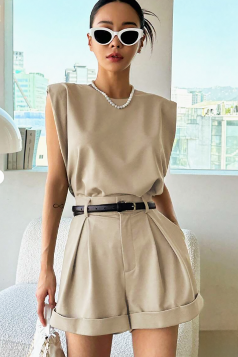 Komplet STILANA BEIGE, Barva: béžová, IVET.EU - Stylové oblečení