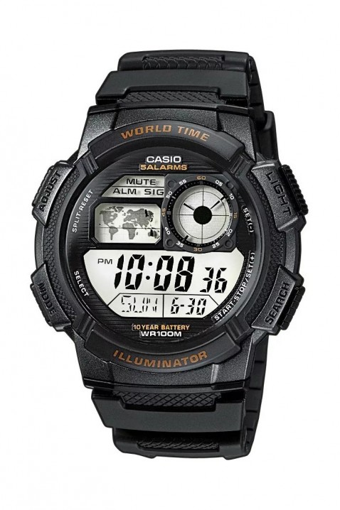 Pánske hodinky CASIO AE-1000W-1AVDF, Farba: čierna, IVET.EU - Štýlové oblečenie