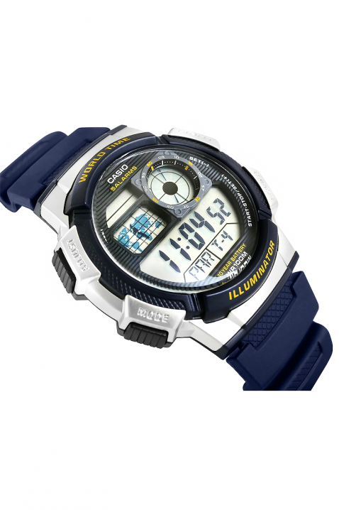 Pánské hodinky CASIO AE-1000W-2AVDF, Barva: tmavomodrá, IVET.EU - Stylové oblečení