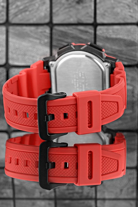 Pánské hodinky CASIO AE-1000W-4AVDF, Barva: červená, IVET.EU - Stylové oblečení