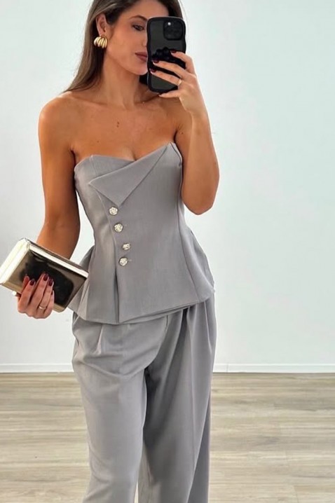 Σύνολο STILISTA GREY, Χρώμα: γκρι, IVET.EU - Εκπτώσεις έως -80%