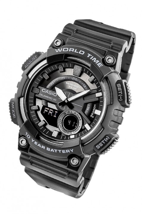 Pánské hodinky CASIO AEQ-110W-1BVDF, Barva: černá, IVET.EU - Stylové oblečení