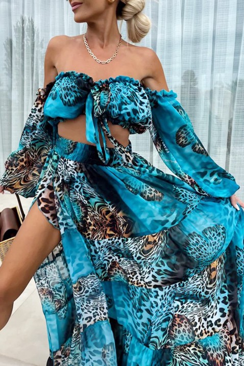Komplet FARFALETA BLUE, Barva: světlemodrá, IVET.EU - Stylové oblečení