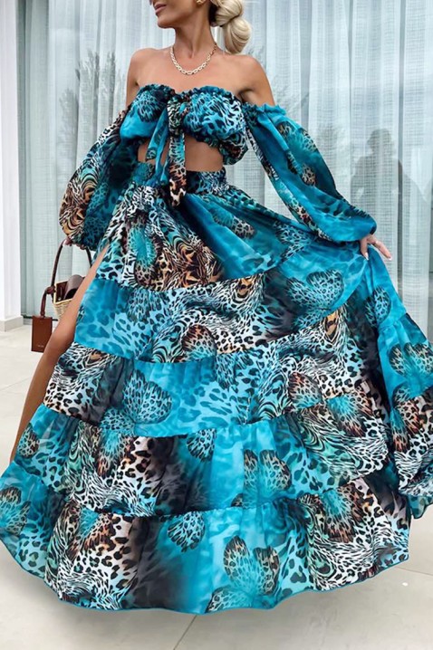 Komplet FARFALETA BLUE, Barva: světlemodrá, IVET.EU - Stylové oblečení