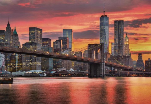 Puzzle Clementoni z 1500 dílků - East River za soumrakuIVET.EU - Stylové oblečení