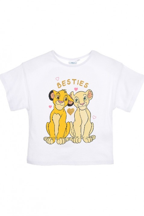 Tričko BESTIE, Farba: biela, IVET.EU - Štýlové oblečenie