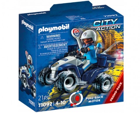Σετ με φιγούρα City Action 71092 Αστυνομικό Speed QuadIVET.EU - Εκπτώσεις έως -80%