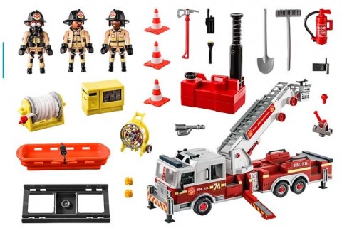 Σετ φιγούρων City Action 70935 Πυροσβεστικό Όχημα: US Tower LadderIVET.EU - Εκπτώσεις έως -80%