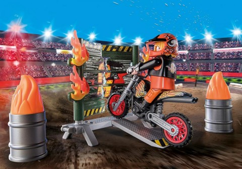 Σετ με φιγούρα Stunt Show 71256 Starter Pack Επίδειξη κασκαντέρ με τοίχο φωτιάςIVET.EU - Εκπτώσεις έως -80%