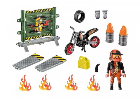 Σετ με φιγούρα Stunt Show 71256 Starter Pack Επίδειξη κασκαντέρ με τοίχο φωτιάςIVET.EU - Εκπτώσεις έως -80%