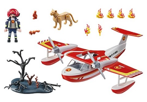 Σετ φιγούρων Action Heroes 71463 Πυροσβεστικό Αεροπλάνο με λειτουργία κατάσβεσης πυρκαγιάςIVET.EU - Εκπτώσεις έως -80%