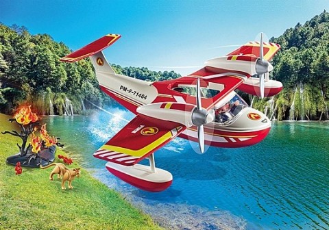 Σετ φιγούρων Action Heroes 71463 Πυροσβεστικό Αεροπλάνο με λειτουργία κατάσβεσης πυρκαγιάςIVET.EU - Εκπτώσεις έως -80%