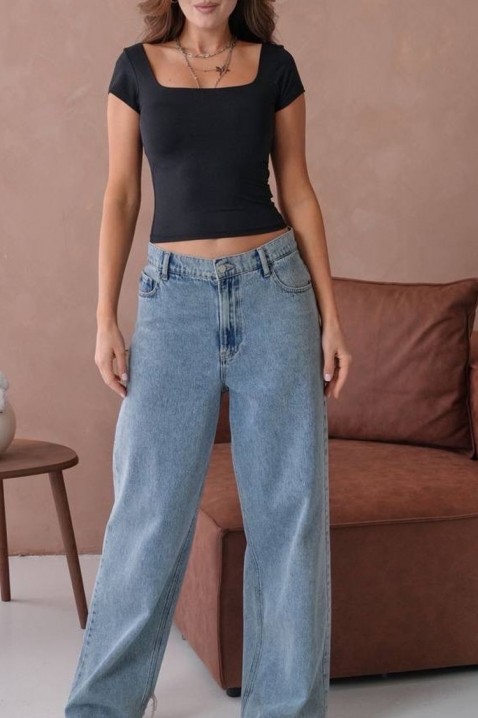 Top GOKSENA BLACK, Barva: černá, IVET.EU - Stylové oblečení
