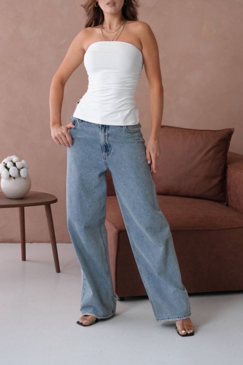 Top ZUIMBILA WHITE, Barva: bílá, IVET.EU - Stylové oblečení