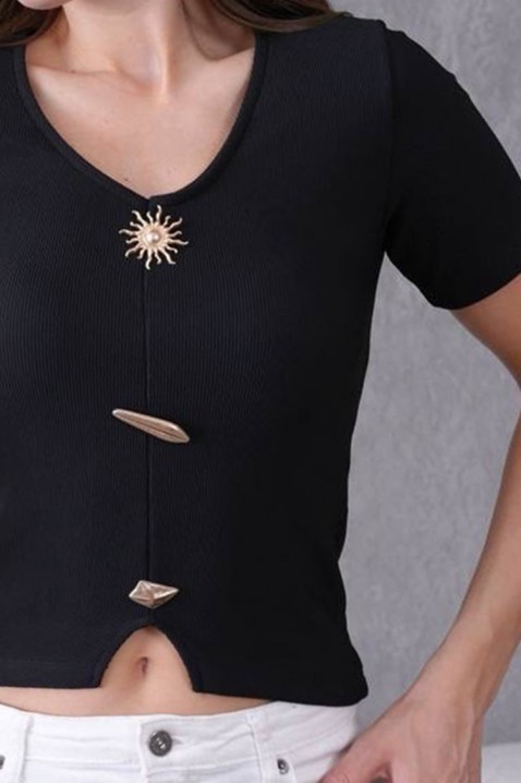 Top DIZELMA BLACK, Barva: černá, IVET.EU - Stylové oblečení