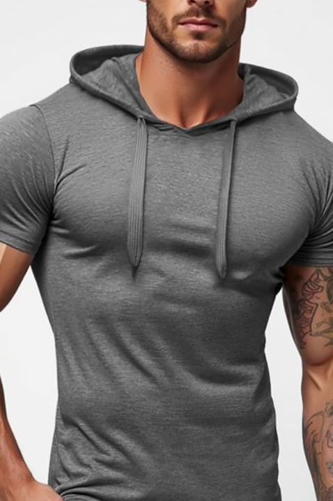 Pánské triko KAJENO GREY, Barva: šedá, IVET.EU - Stylové oblečení
