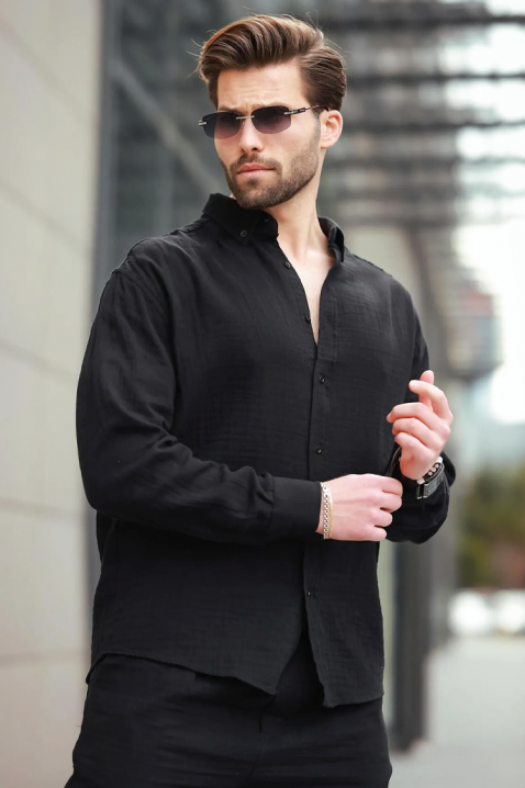 Pánský komplet ROLDO BLACK, Barva: černá, IVET.EU - Stylové oblečení