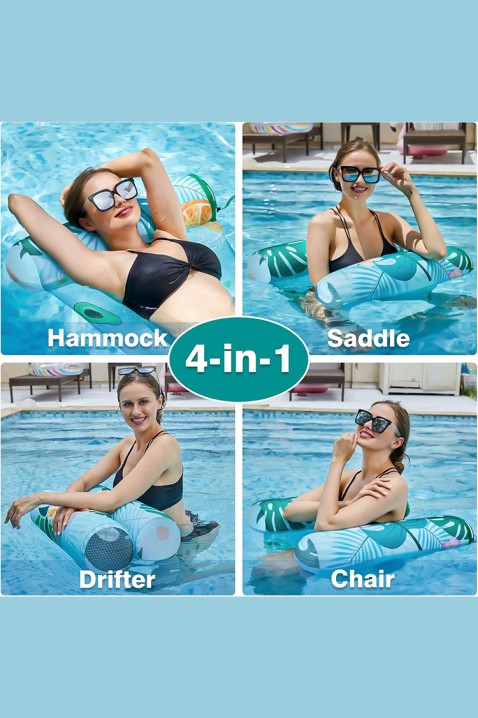 Nafukovací matrace DUSHILZA BLUE, Barva: světlemodrá, IVET.EU - Stylové oblečení