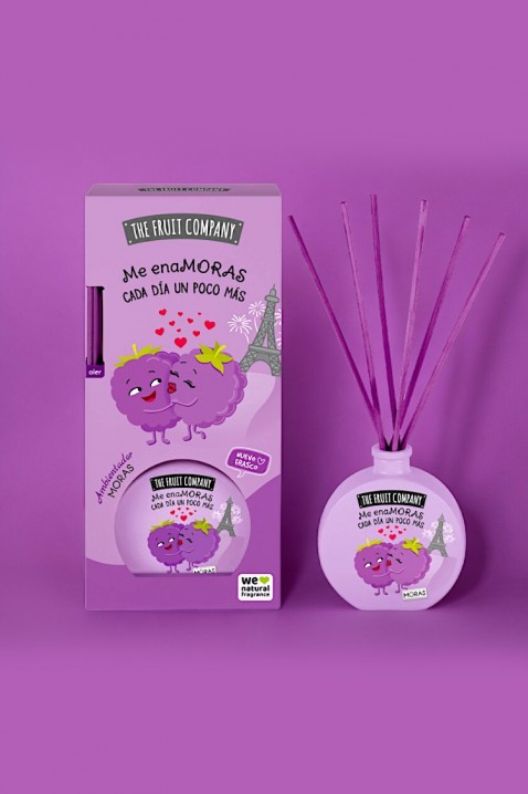 Vonné tyčinky FRUITY BLACKBERRIES 40 ml, Farba: fialová, IVET.EU - Štýlové oblečenie