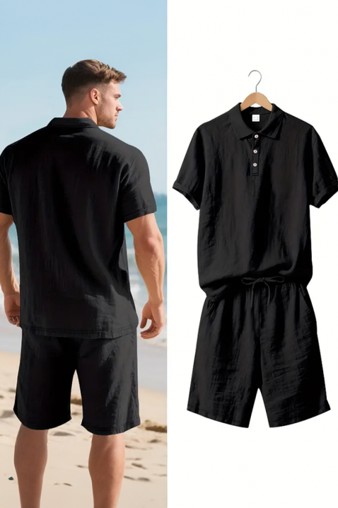 Pánský komplet BESTELO BLACK, Barva: černá, IVET.EU - Stylové oblečení