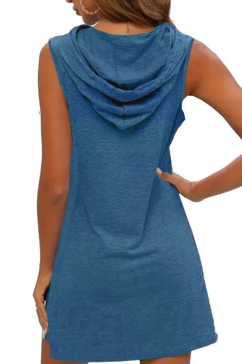 Šaty SPORTANA BLUE, Barva: světlemodrá, IVET.EU - Stylové oblečení