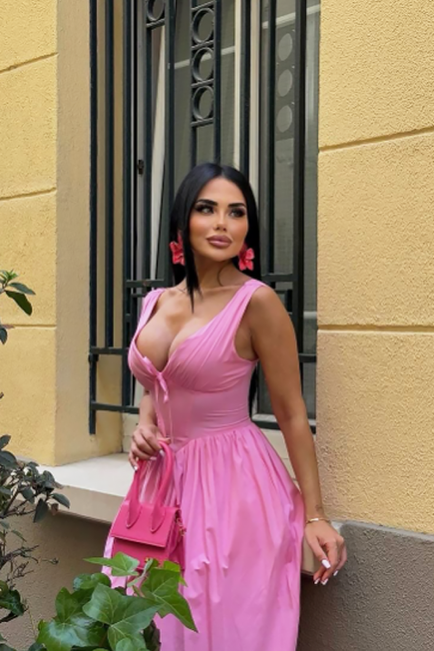 Šaty TAGIZA PINK, Farba: ružová, IVET.EU - Štýlové oblečenie