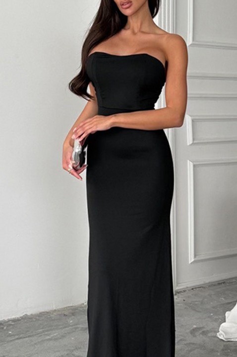 Šaty ROUGETA BLACK, Barva: černá, IVET.EU - Stylové oblečení