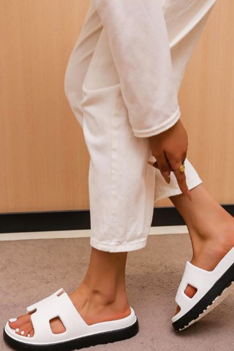 Dámské panofle INIRSELVA WHITE, Barva: bílá, IVET.EU - Stylové oblečení