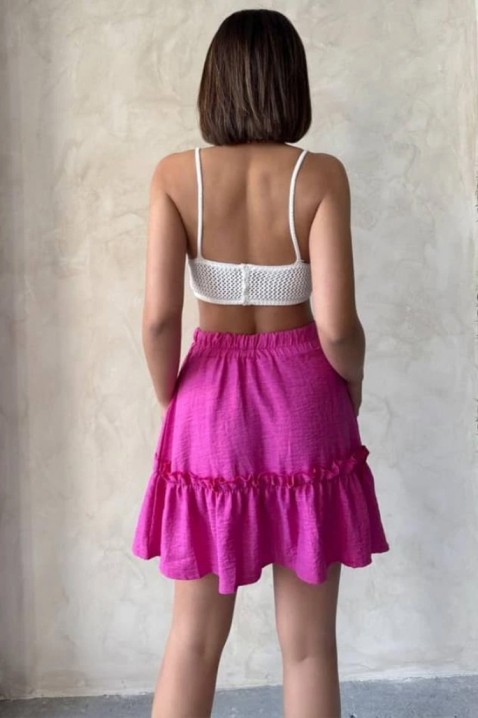 Sukňa ZERVELZA PINK, Farba: ružová, IVET.EU - Štýlové oblečenie