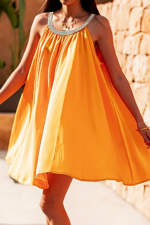 Šaty ENGIRZA, Barva: oranžová, IVET.EU - Stylové oblečení