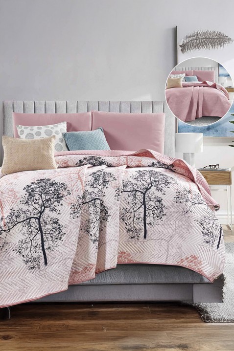 Διπλής όψης κουβερλί KARLINA 160x200 cm, Χρώμα: χρωματιστό, IVET.EU - Εκπτώσεις έως -80%