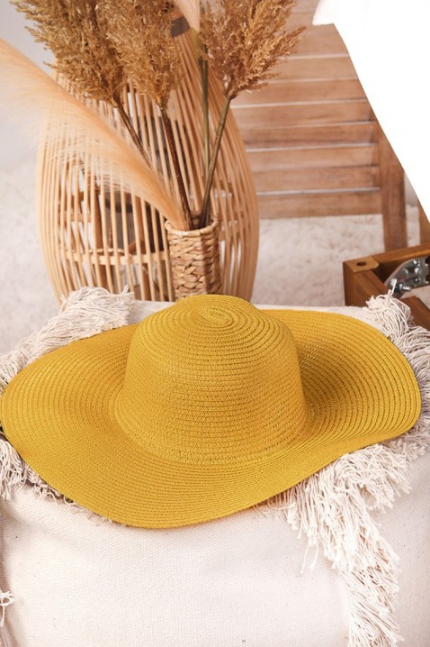 Καπέλο HATANA YELLOW, Χρώμα: κίτρινο, IVET.EU - Εκπτώσεις έως -80%