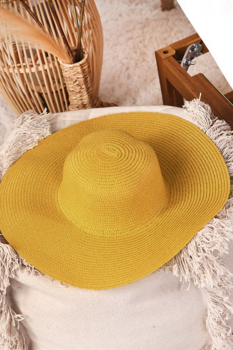 Καπέλο HATANA YELLOW, Χρώμα: κίτρινο, IVET.EU - Εκπτώσεις έως -80%