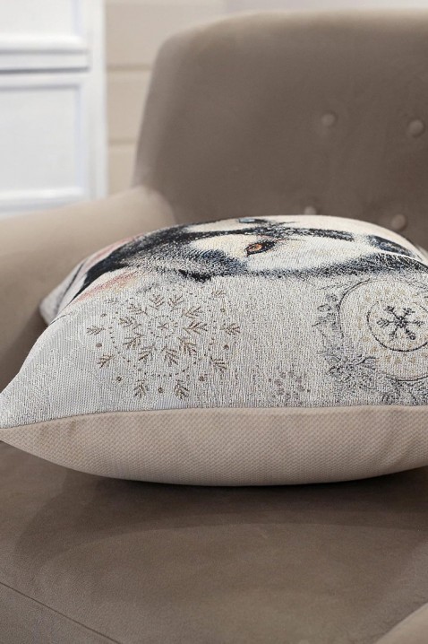 Μαξιλαροθήκη MOLXEZA 42x42 cm, Χρώμα: εκρού, IVET.EU - Εκπτώσεις έως -80%