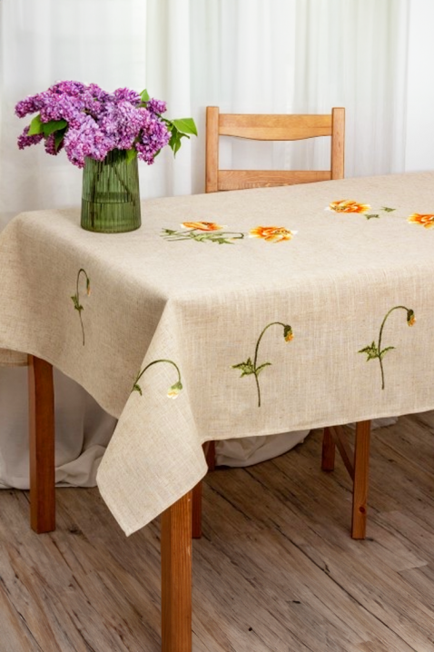 Τραπεζομάντιλο ROLMEJA 130x130 cm, Χρώμα: μπεζ, IVET.EU - Εκπτώσεις έως -80%