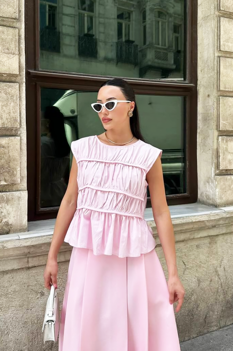 Τοπ LORERSA PINK, Χρώμα: ροζ, IVET.EU - Εκπτώσεις έως -80%