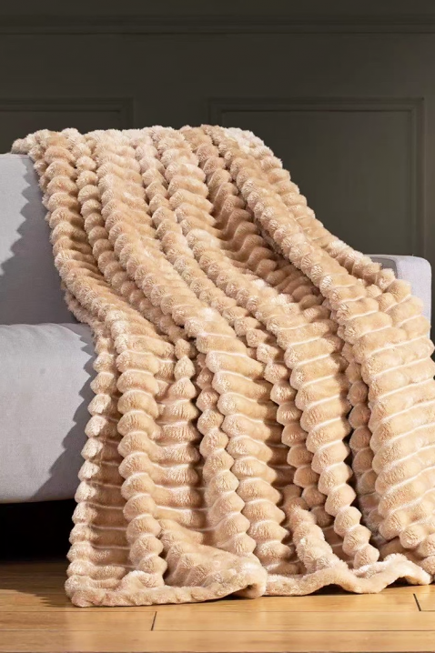 Κουβέρτα DIMFELDA BEIGE 160x200 cm, Χρώμα: μπεζ, IVET.EU - Εκπτώσεις έως -80%