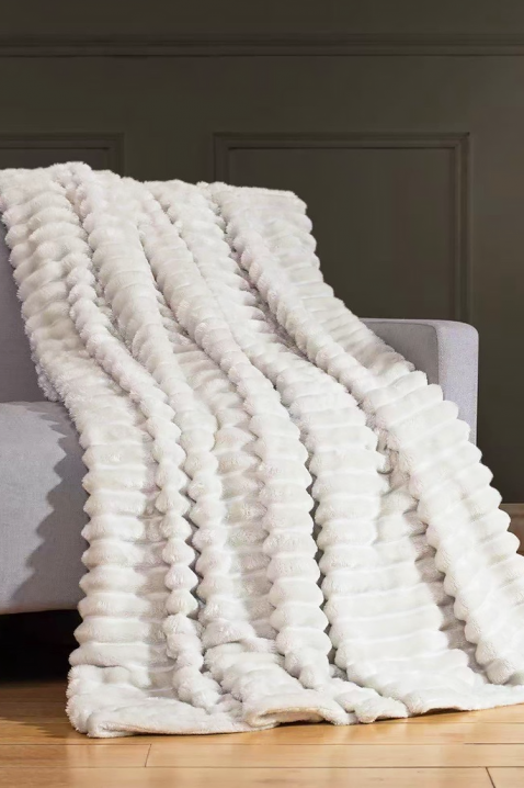 Κουβέρτα DIMFELDA WHITE 200x220 cm, Χρώμα: άσπρο, IVET.EU - Εκπτώσεις έως -80%
