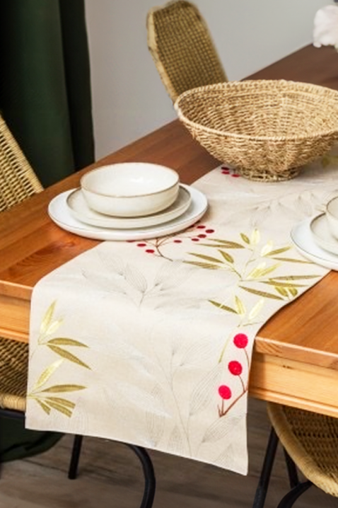 Τραβέρσα TIZOLVA ECRU 35x140 cm, Χρώμα: χρωματιστό, IVET.EU - Εκπτώσεις έως -80%