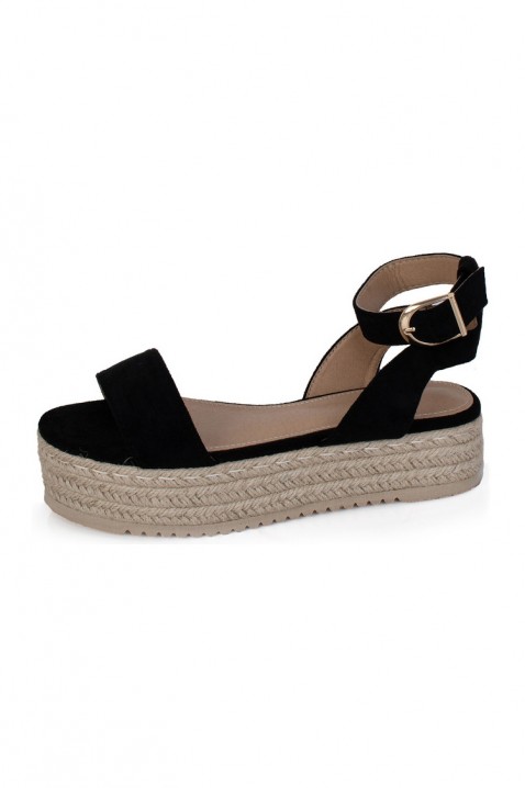 Sandály ALELONDA BLACK, Barva: černá, IVET.EU - Stylové oblečení
