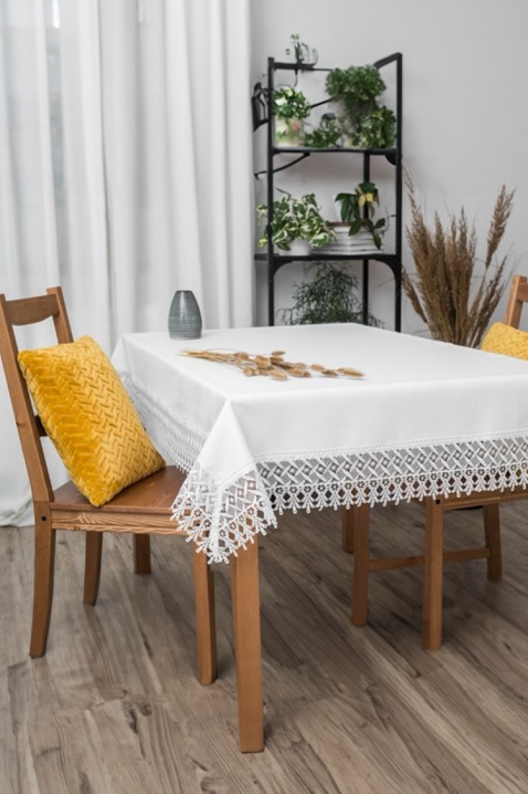 Τραπεζομάντιλο ARMOLGA 90x160 cm, Χρώμα: άσπρο, IVET.EU - Εκπτώσεις έως -80%