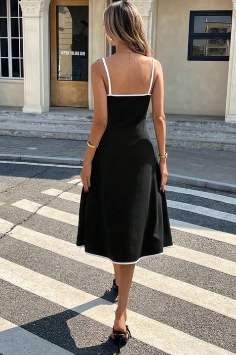 Φόρεμα BLONEXA, Χρώμα: μαύρο, IVET.EU - Εκπτώσεις έως -80%