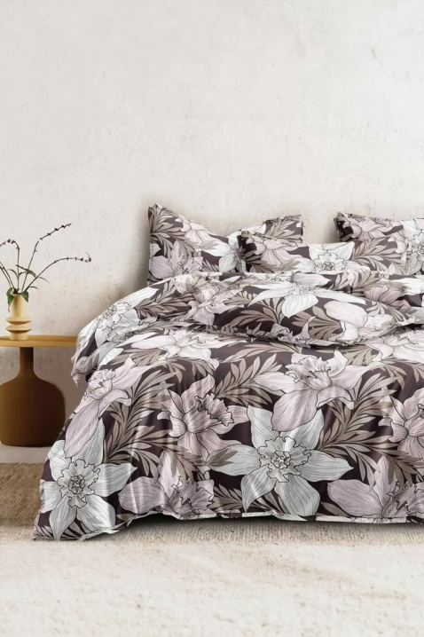 Σετ κρεβατοκάμαρας ELMORFIA 200x220 cm βαμβακερό - 4 τεμάχια, Χρώμα: χρωματιστό, IVET.EU - Εκπτώσεις έως -80%