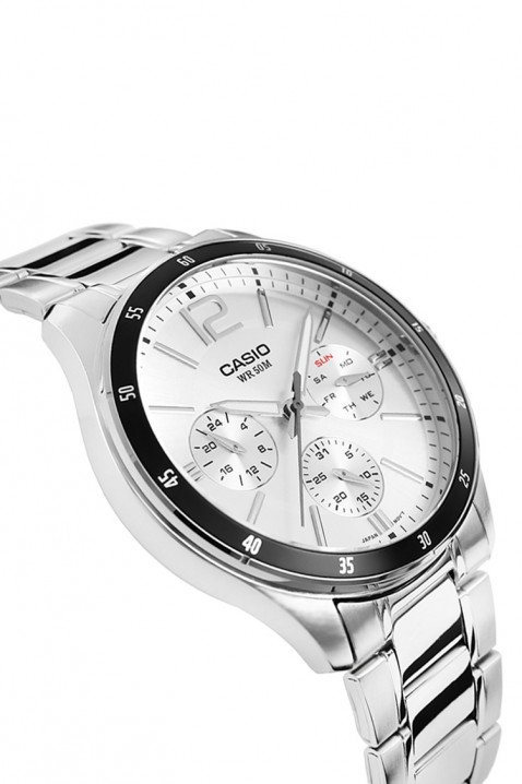 Ανδρικό ρολόι CASIO MTP-1374D-7AVDF, Χρώμα: ασημί, IVET.EU - Εκπτώσεις έως -80%