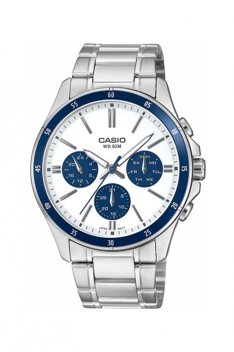 Ανδρικό ρολόι CASIO MTP-1374D-7A2VDF, Χρώμα: ασημί, IVET.EU - Εκπτώσεις έως -80%